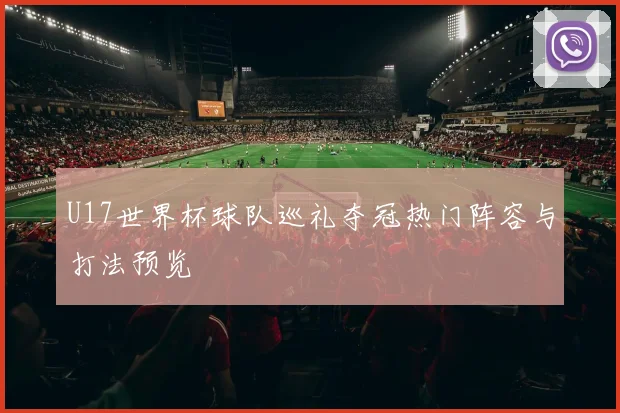 U17世界杯球队巡礼夺冠热门阵容与打法预览