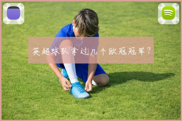 英超球队拿过几个欧冠冠军？